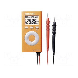 Digital multimeter | LCD | 3,75 digit (5000) | VDC: 400mV÷600V