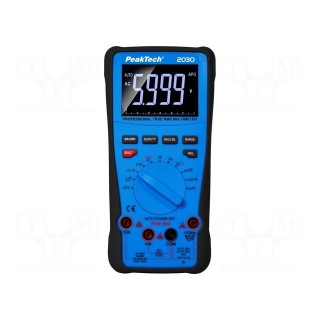 Digital multimeter | LCD | 3,83 digit (6000) | Temp: -20÷1000°C