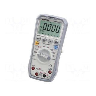 Digital multimeter | USB | LCD | (5999) | Bargraph: 31segm | True RMS
