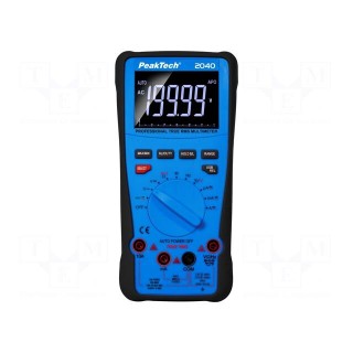 Digital multimeter | USB | LCD | 4,5 digit (20000) | Temp: -20÷1000°C