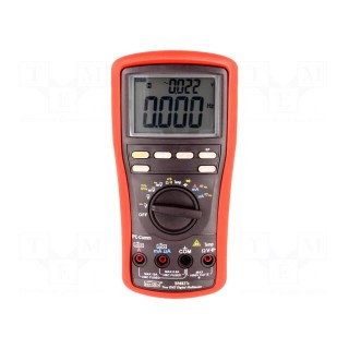 Digital multimeter | LCD (9999) | Bargraph: 41segm.60x/s | 5x/s