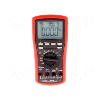 Digital multimeter | LCD (9999),with a backlit | 5x/s | -50÷1000°C