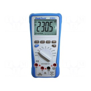 Digital multimeter | LCD | 3,75 digit (3999) | -20÷1000°C