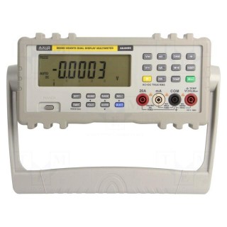 Benchtop multimeter | LCD | Bargraph: 23segm.40x/s | Sampling: 4x/s