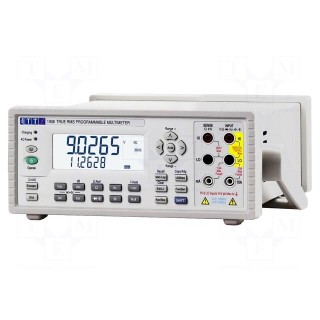 Benchtop multimeter | LCD | VDC: 100mV,1V,10V,100V,1kV | Plug: EU