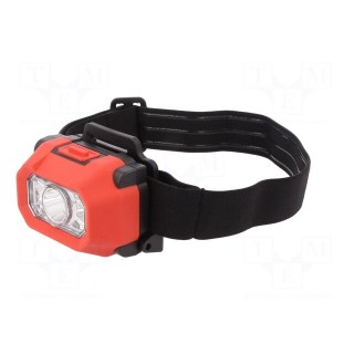 LED torch | 60x50x45mm | Features: waterproof enclosure | 130g | IP67