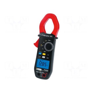 AC/DC digital clamp meter | Øcable: 34mm | I DC: 0,15÷900A | 340g