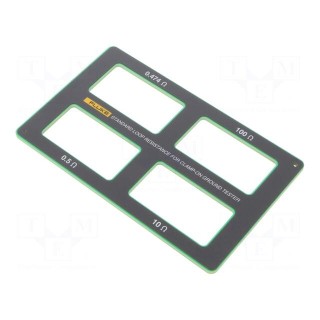 Meter: grounding resistance | pincers type | LCD | (9999)