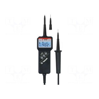 Tester: electrical | LCD | VAC: 24÷1000V | VDC: 24÷1500V | 1Ω÷2MΩ | IP65