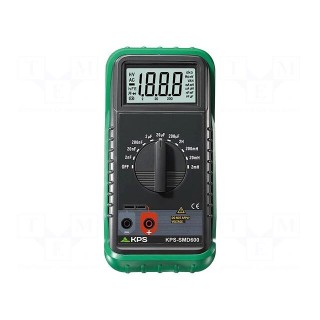 Tester: electronic components | LCD | (2000) | 2mH,20mH,200mH,2H