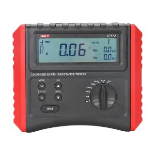 Meter: grounding resistance | LCD | 4÷40kΩ | Measurement memory: 20