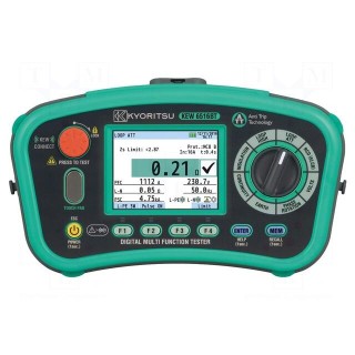 Meter: appliance meter | colour,LCD | RCD test: general purpose