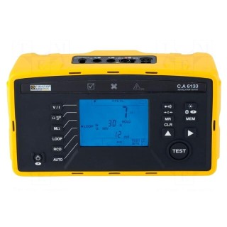 Meter: appliance meter | LCD | VAC: 2÷550V | 30÷1000Hz | Bluetooth
