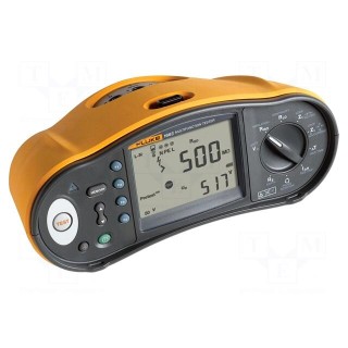 Meter: appliance meter | LCD | Earthing R range: 100mΩ÷200Ω,2kΩ
