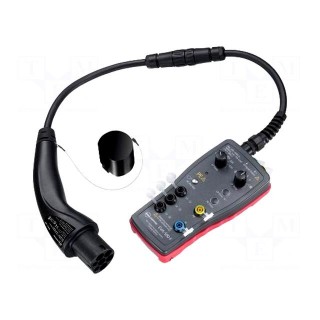 Meter: test adapter kit | 10A | black-red | 250/430V | IP54