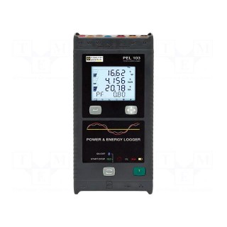Meter: power logger | LCD | VAC: 10÷1000V | VDC: 10÷1000V | 100÷240VAC