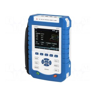 Meter: power quality analyser | LCD TFT 5,6" | Resolution: 320x240