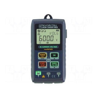 Data logger | AC voltage,AC current,leakage current | Ch: 3 | 9.9V