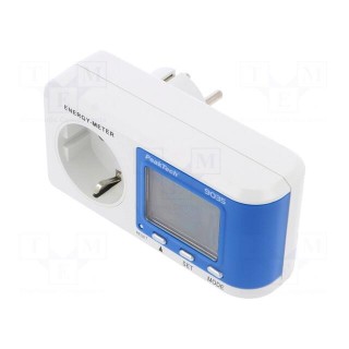 Electric energy meter | 16A | VAC: 200÷276V | Display: LED | 3.68kW