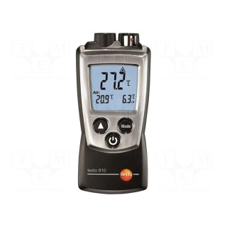 Meter: temperature | digital | LCD | -10÷50°C | Accur: ±0.5°C | IP40