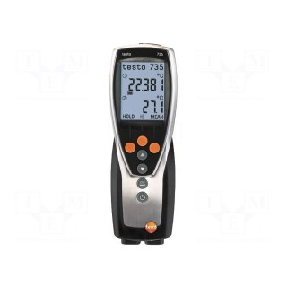 Meter: temperature | digital | -200÷1370°C | IP54 | Software: included