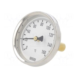 Meter: temperature | analogue,bimetal | 0÷160°C | Probe l: 40mm | A50