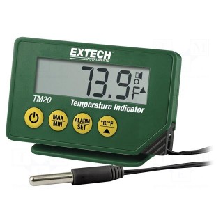 Meter: temperature | digital | LCD | -40÷70°C | Accur: ±0.5°C | IP65