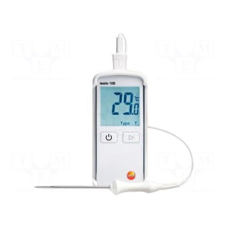 Meter: temperature | digital | LCD | -50÷300°C | Resol: 0.1°C | IP67