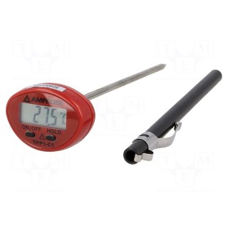 Meter: temperature | digital | LCD | 3,5 digit | -50÷250°C | IP40