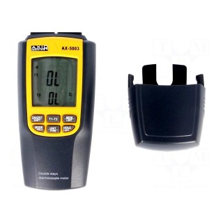 Meter: temperature | digital | LCD | 4-digit | Sampling: 1x/s