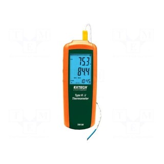 Meter: temperature | LCD,with a backlit | Accur: ±(0,15% + 1°C)