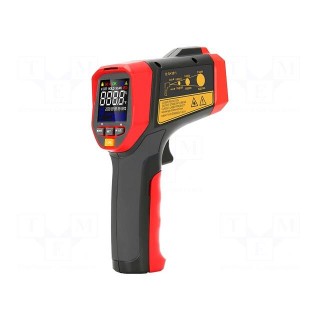 Infrared thermometer | colour,LCD | -32÷1300°C | Accur.(IR): ±1.5°C