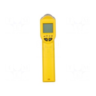 Infrared thermometer | LCD | -38÷520°C | Accur: ±3°C | ±3% | Unit: °C,°F
