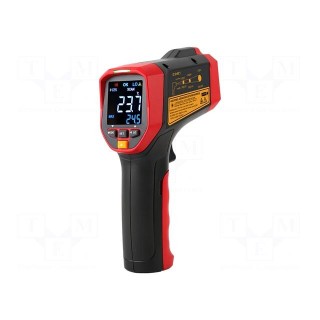 Infrared thermometer | LCD | -50÷2000°C | Accur.(IR): ±1%,±1°C
