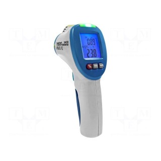 Infrared thermometer | LCD | 3,5 digit | -50÷260°C | ±1% | ε: 0,95