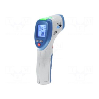Infrared thermometer | LCD | 3,5 digit | -50÷380°C | Opt.resol: 10: 1