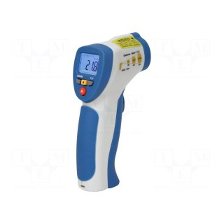 Infrared thermometer | LCD | 3,5 digit | -50÷380°C | Opt.resol: 12: 1