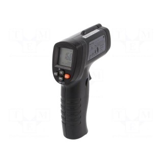 Infrared thermometer | LCD,with a backlit | -20÷550°C | ε: 0,1÷1