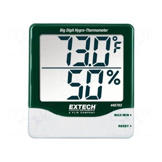 Thermo-hygrometer | -10÷60°C | 10÷99%RH | Hum.measur.accuracy: ±5%