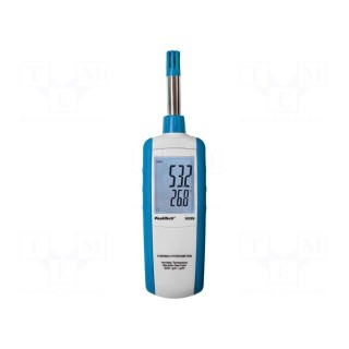 Thermo-hygrometer | LCD | -20÷100°C | 0÷100%RH | Accur: ±(0.5%+0.1°C)