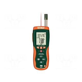 Thermo-hygrometer | Non-contact temp.range: -50÷500°C | 30: 1