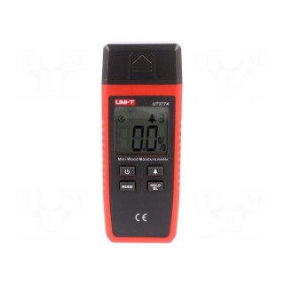 Hygrometer | LCD,with a backlit | 2÷40%RH | 135x53x28mm