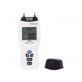 Thermo-hygrometer | LCD | 1÷70%RH | 1÷70%RH | 0÷50°C | 163x62x30mm