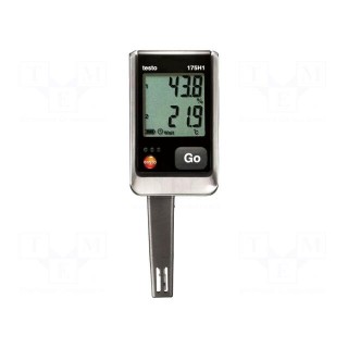 Data logger | temperature,humidity | ±0,4°C (range -20÷55°C)