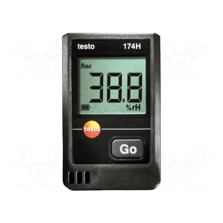 Data logger | temperature,humidity | ±0.5°C@(-20°C÷70°C) | IP20