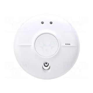 Meter: smoke detector | Features: acoustic and optical alarm