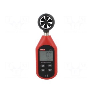 Thermoanemometer | 0÷30m/s | -10÷50°C | Equipment: batteries