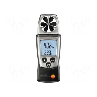 Thermoanemometer | 0.4÷20m/s | -10÷50°C | 0÷100%RH | IP10 | Pocket