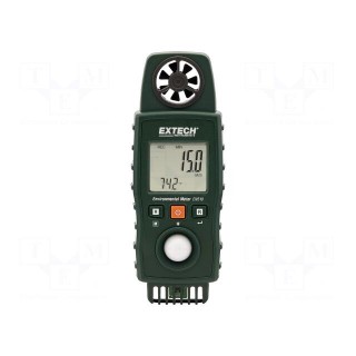 Thermoanemometer | 0÷50°C | 10÷95%RH | Equipment: wristbands | ±0.4%