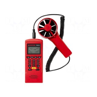 Thermoanemometer | LCD | Velocity measuring range: 0.4÷32m/s